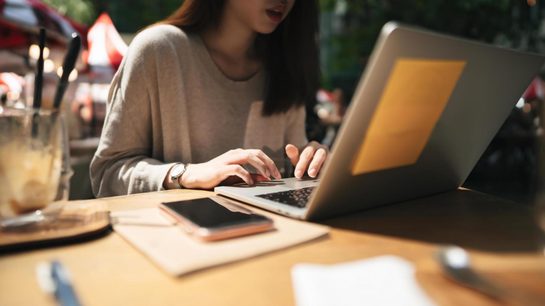 Modern workspace with design tools and planning materials