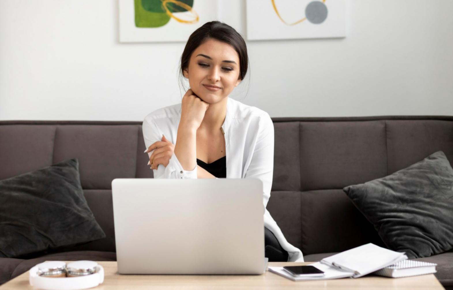 Modern web design workspace featuring multiple screens displaying responsive layouts and design prototypes